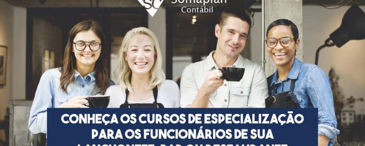 funcionários de sua lanchonete, bar ou restaurante