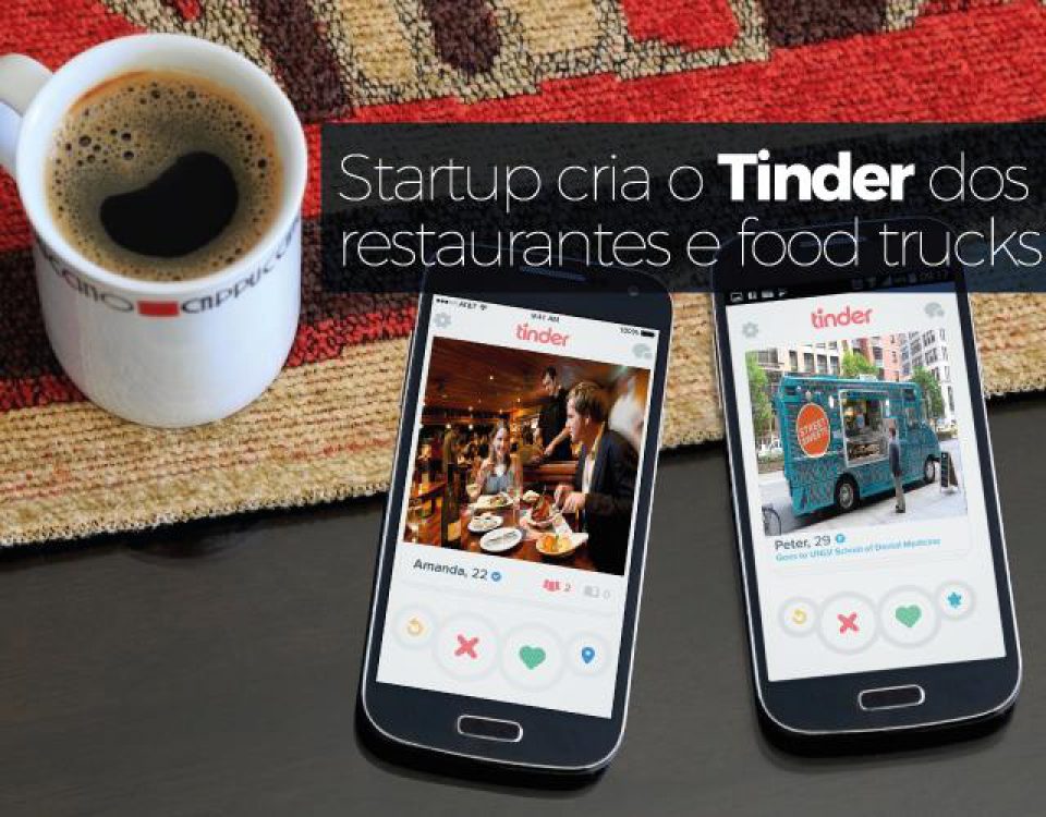 Tinder dos restaurantes e food trucks