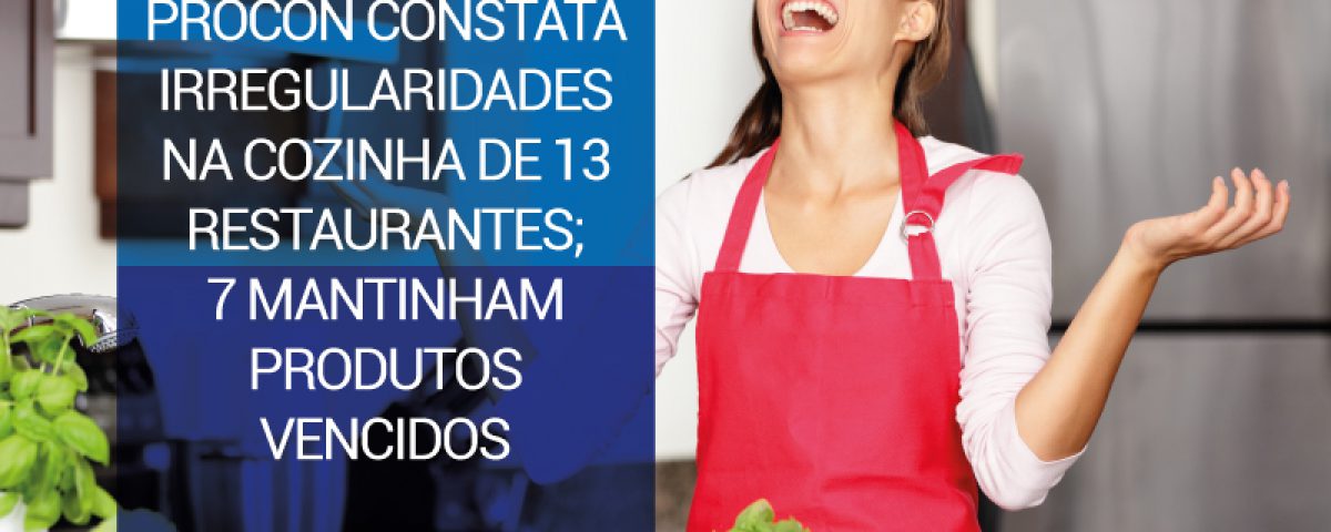 irregularidades na cozinha