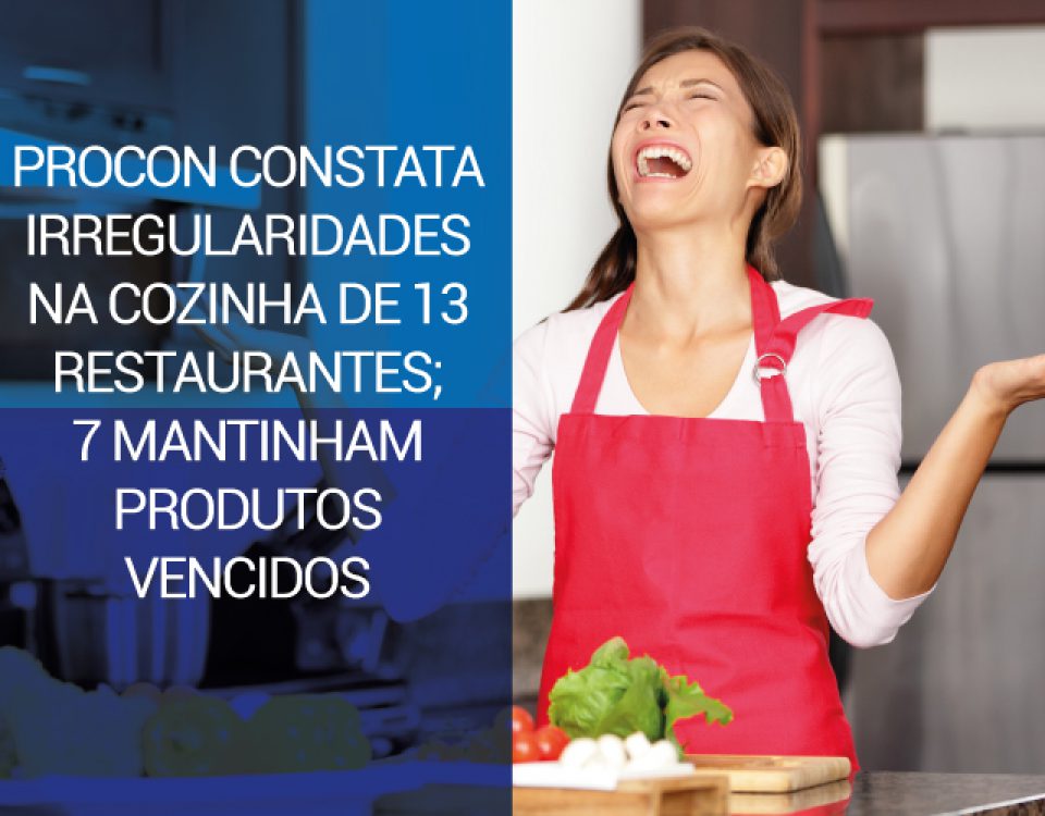 irregularidades na cozinha